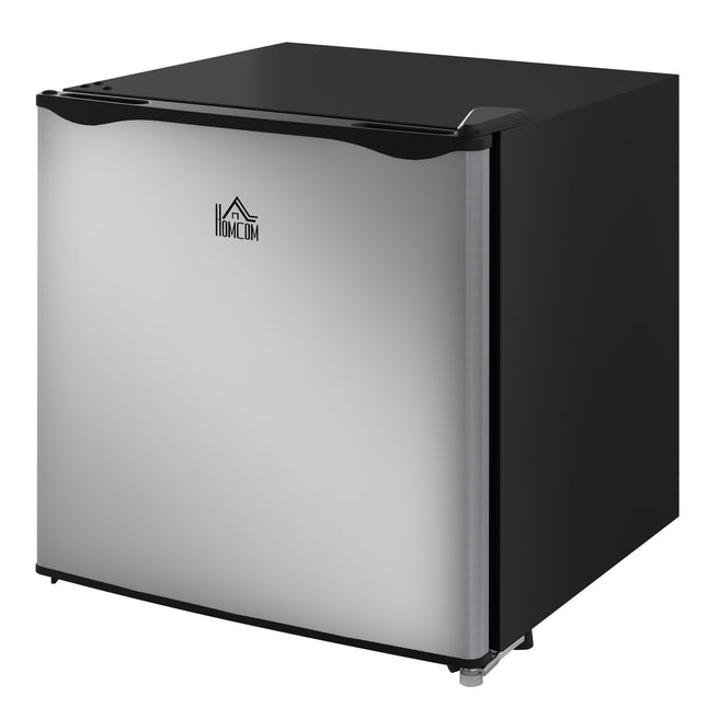 35L freistehender Mini-Gefrierschrank, Silber, 5-Stufen-Regelung