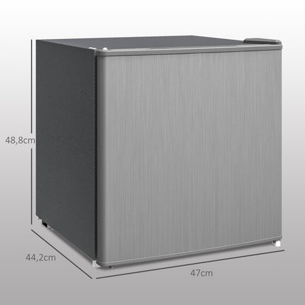 Mini mraznička 35L, elektrická, volně stojící, šedá