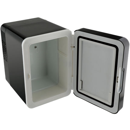 Mini-Kühlschrank/-Wärmer, 4L, 220V + 12V, Schwarz