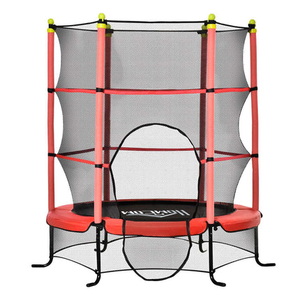 Mini-Gartentrampolin mit Sicherheitsnetz, Ø163 cm, bis zu 50 kg