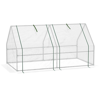 Greenhouse film with window, 180x90x90 cm, PE Material