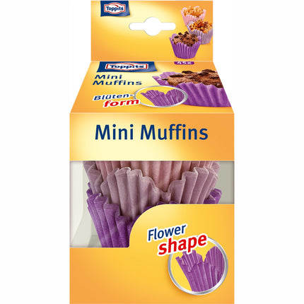 Mini-Muffinformen Blumenform 45-teilig 20Stk DFP