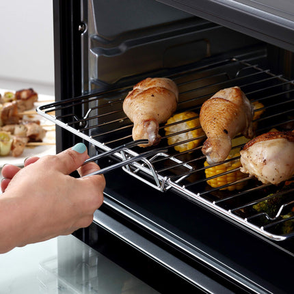 Mini Oven Toaster, 32L Capacity, Timer, Black