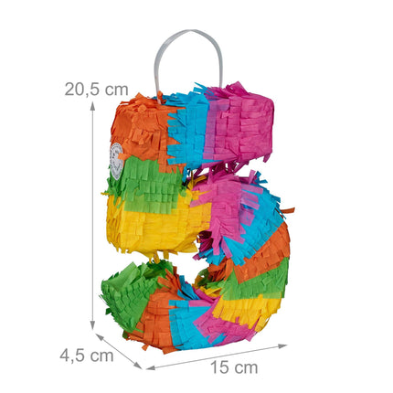 Mini Pinata Numéro 5