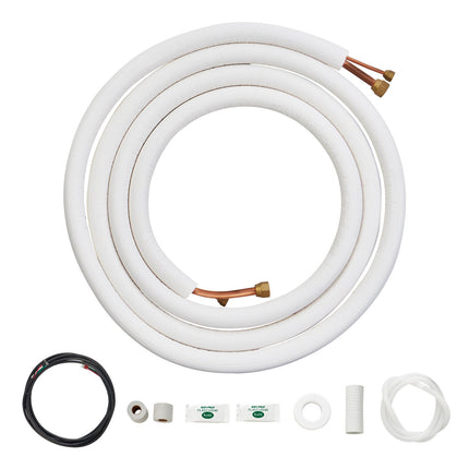 Mini Split Line Set 16ft, 1/4 x 1/2 Insulated Copper