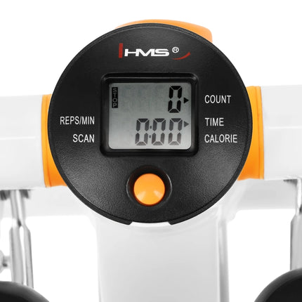 Mini-Stepper mit Seilen, Orange-Weiß