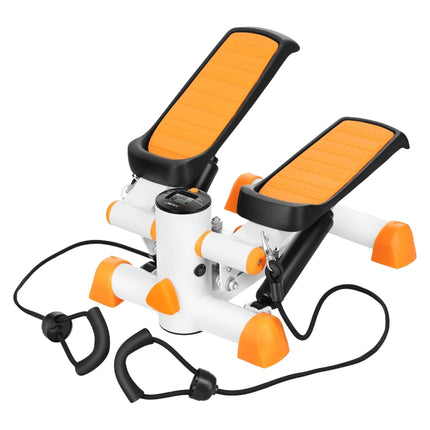 Mini-Stepper mit Seilen, Orange-Weiß