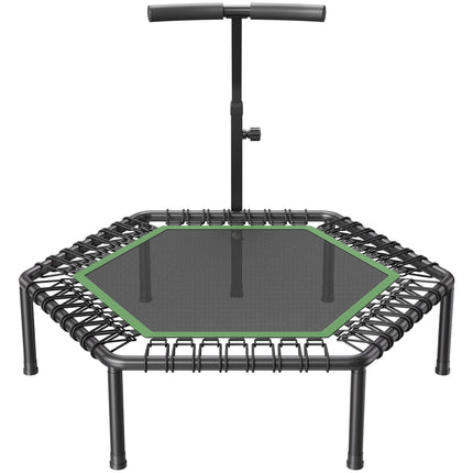 Mini Trampoline 1385 mm, 205 kg Capacity, Adjustable Handle