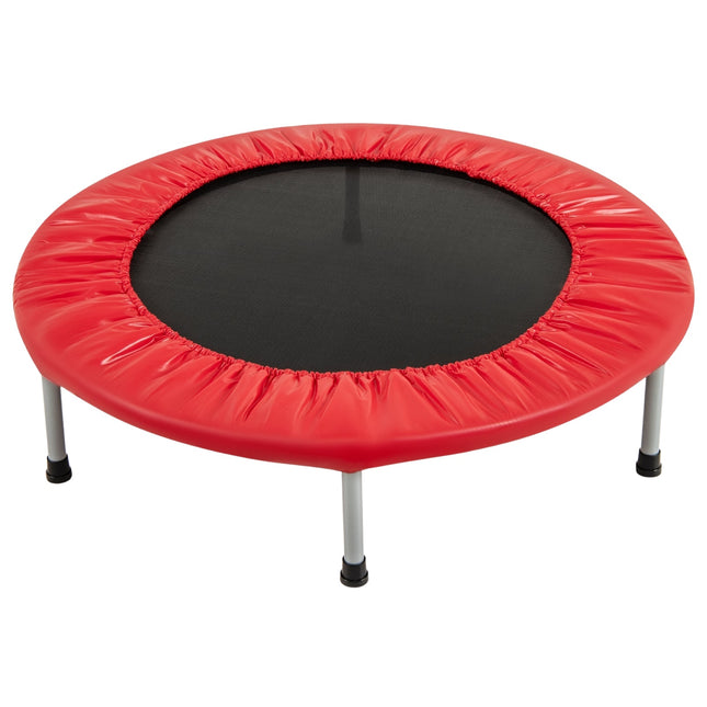 Minitrampolin, faltbar, 97 cm, 150 kg Tragkraft, Rot