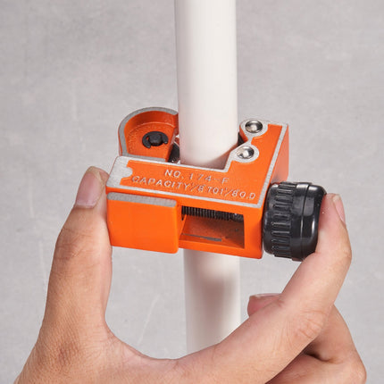 Mini Tubing Cutter, 1/8–1-1/8 In OD, SKD Steel Blade