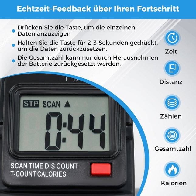 Mini Fitnessbike Heimtrainer Arm- und Beintrainer mit einstellbarem Widerstand schwarz