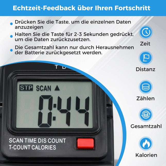 Mini fitnessfiets hometrainer arm- en beentrainer met verstelbare weerstand wit