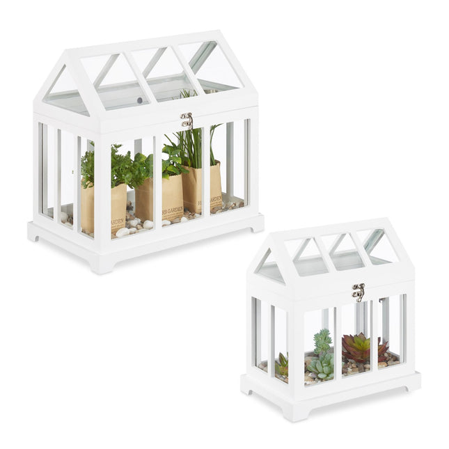 Mini-Gewächshaus, 1 Paar