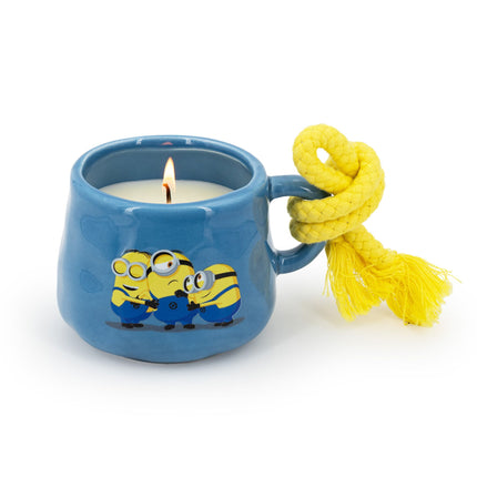 Minions Scented Candle in Ceramic Mug – Fruity Floral Aroma