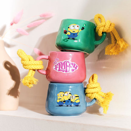 Minions Duftkerze in Keramiktasse – Fruchtig & Blumig
