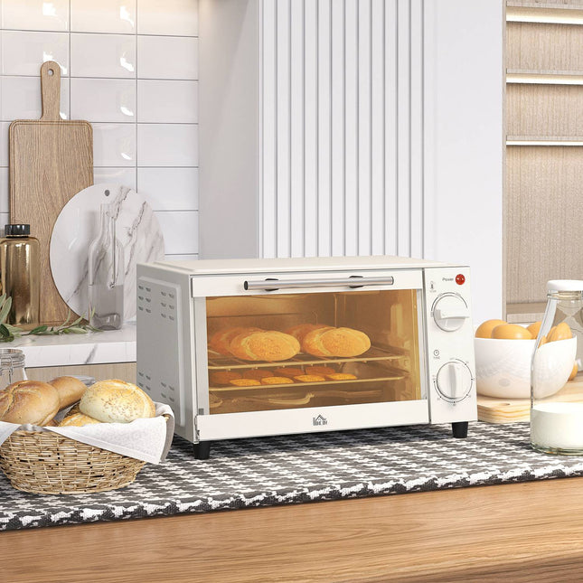 Minitrouba 9L – 750W, časovač, nastavitelná teplota, krémově bílá