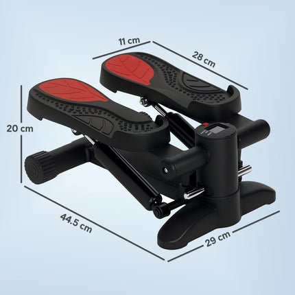 Mini-Stepper mit LCD, Heimtrainer für Beintraining