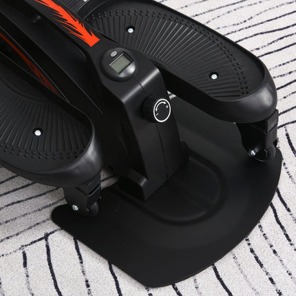 Mini stepper s LCD, nastavitelný odpor, protiskluzové stupačky