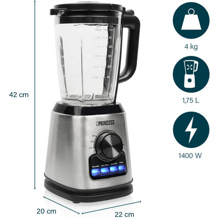 Mixeur 212094 Blender Solid Pro 1400 W 1,75 l