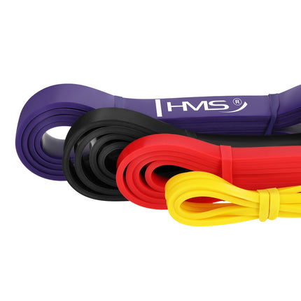 4-Piece Latex Resistance Bands for Strength Training & Rehab