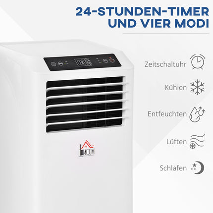 Mobiles Klimagerät 2,9 kW mit Entfeuchter und Timer