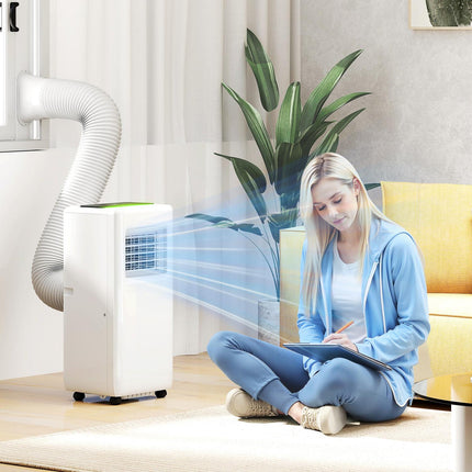 Tragbare Klimaanlage, 9000 BTU, 3-in-1 Kühl- und Entfeuchtungsfunktion