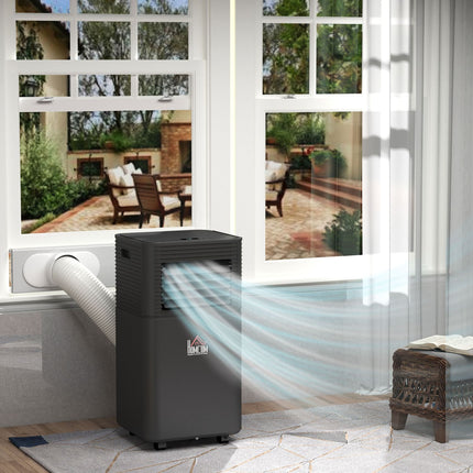 Tragbares 8000 BTU Klimagerät, 4-in-1 mit Fernbedienung