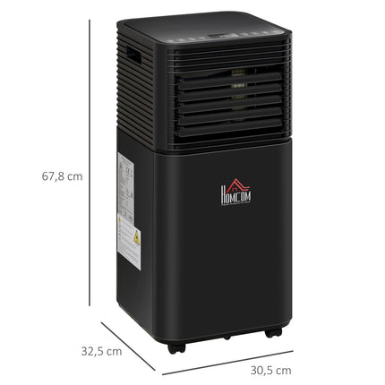 Tragbares 8000 BTU Klimagerät, 4-in-1 mit Fernbedienung