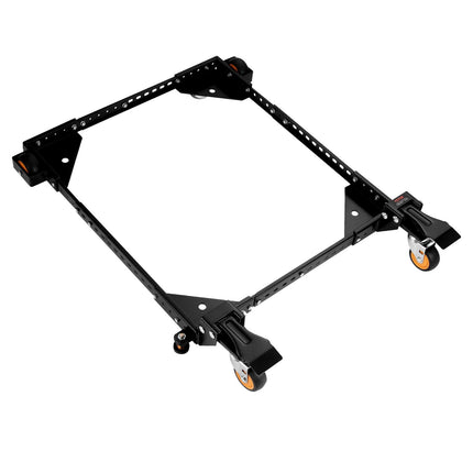 Mobile Base, Adjustable 12–36 in, 650 lb, Swivel Wheels