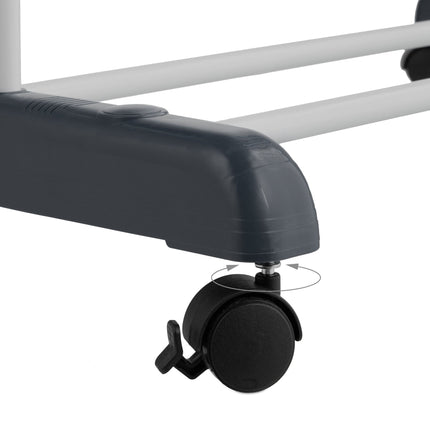 Mobile Clothes Airer with Wheels, Folding Wings