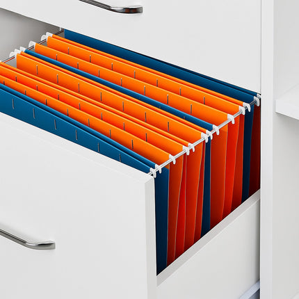 Mobile File Cabinet with 3 Drawers and File Storage