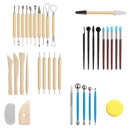 Modeling and Sculpting Tools Set, 10 Pieces
