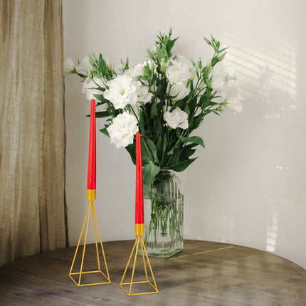 Modern candle holder, set of 2