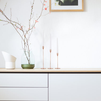 Moderne Kerzenleuchter im 3er-Set