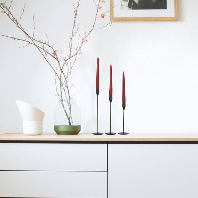 Moderne Kerzenleuchter im 3er-Set