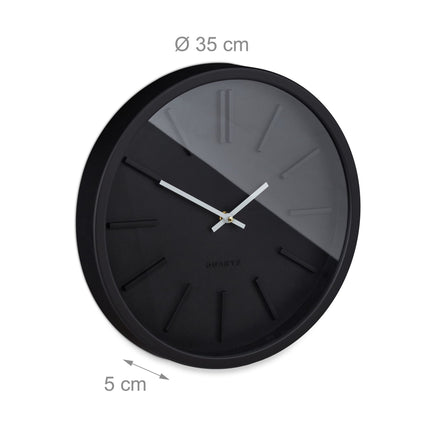 Moderne Wanduhr