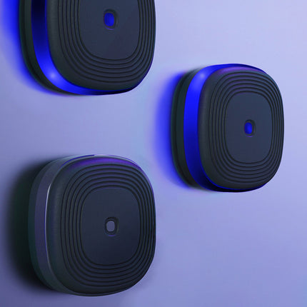 Modulare Boxwand mit Bluetooth & MMA-Handschuhen