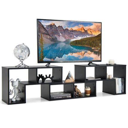 Modular Wooden TV Stand, 3-Piece, Fits TVs Up to 65""