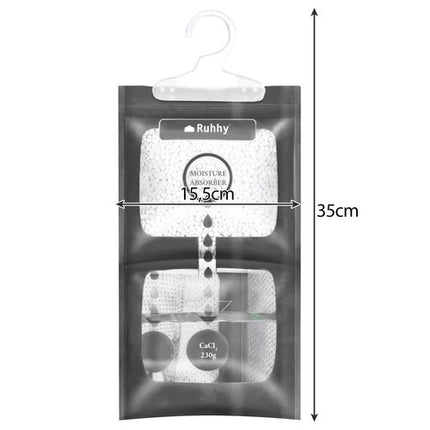 Absorbeur d'humidité sur cintre - 5 pièces. Ruhhy 22138 