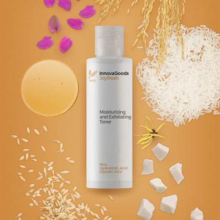 Feuchtigkeitsspendendes und peelendes Gesichtswasser Rice Joyfresh InnovaGoods 150 ml