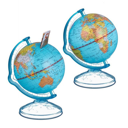 Money box globe set of 2