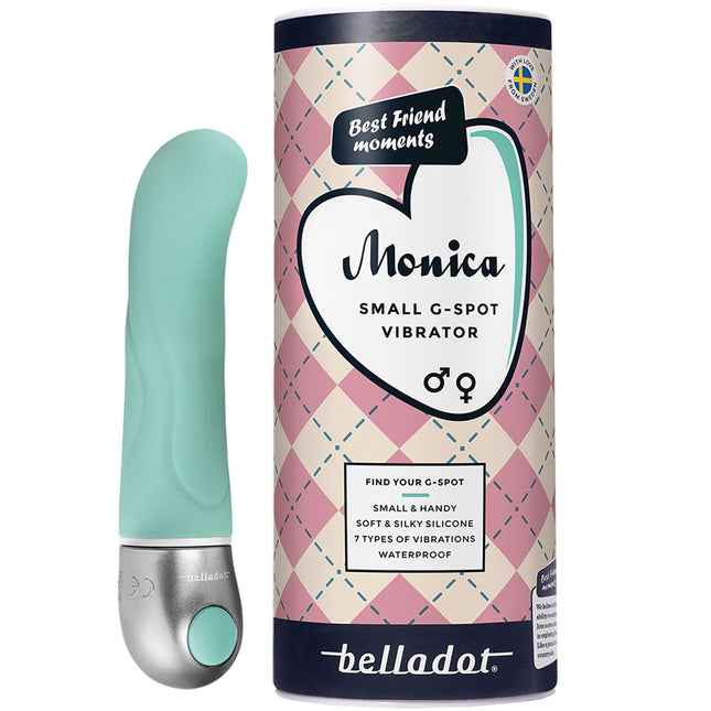Monica, malý vibrátor na bod G, zelená