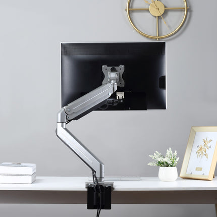 Nastavitelný hliníkový držák monitoru, výška a náklon
