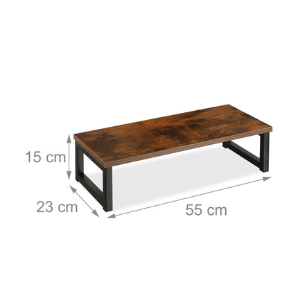 Monitorständer – Ergonomisch, Industrielles Design, Schreibtisch-Organizer