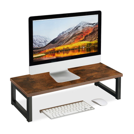Monitorständer – Ergonomisch, Industrielles Design, Schreibtisch-Organizer