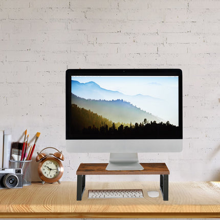 Monitorständer – Ergonomisch, Industrielles Design, Schreibtisch-Organizer