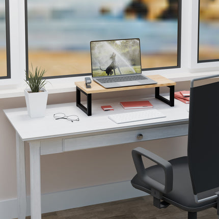 Monitorständer mit Ablage – Industrial Design