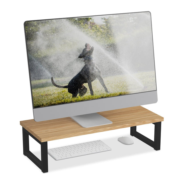 Monitorständer mit Ablage – Industrial Design