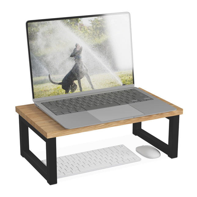 Monitorständer mit Ablage – Industrial Design