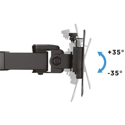 Držák monitoru dvojitý 17-32" 380 mm